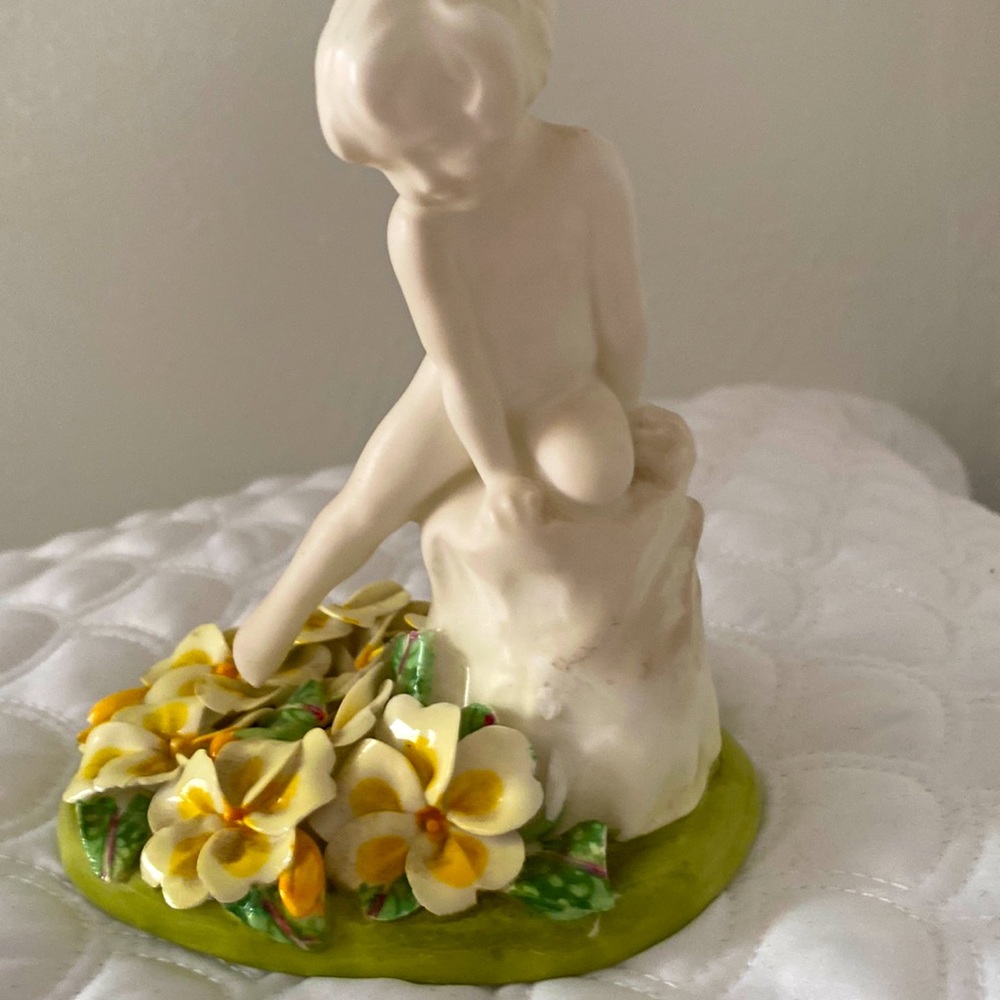 VERY RARE - Antique ROYAL DOULTON Child Figure Study| PRIOR TO WWI Art Deco - Picture 1 of 7